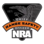 NRA Chief Range Safety Officer badge